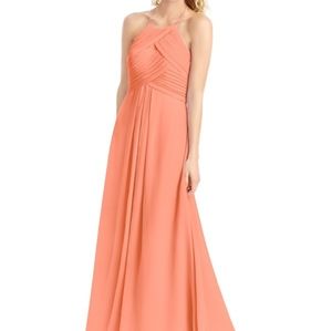 Azazie Ginger Brides Maids Dress in Sunset